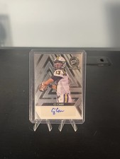 2024 Leaf Trading Card Press Pass Football CJ Carr Auto /99 #BA-CJC Notre Dame