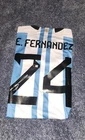 Enzo Fernando Hand Signed Argentina National Team Adidas Soccer Jersey