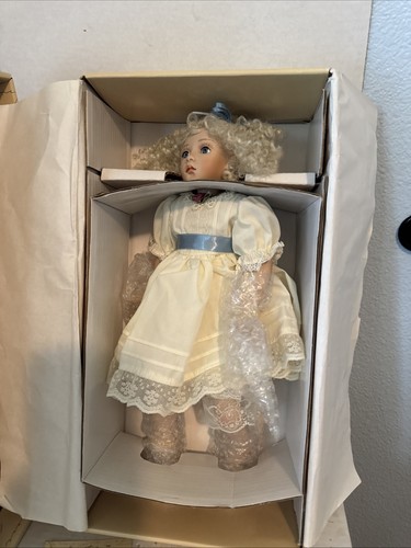 Tender Toddlers By Gay Talbott Boassy Sophie Porcelain Doll Cert Coa 14” Tall