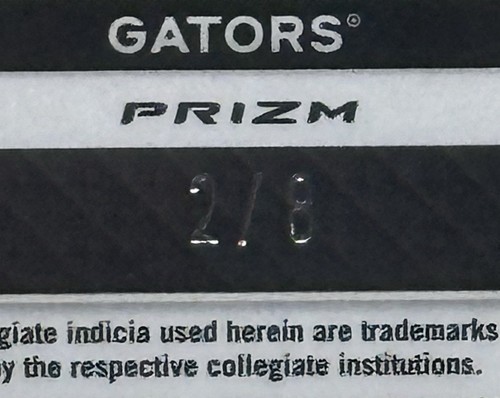 Gervon Dexter Sr. 2023 Prizm Draft Picks Green Shimmer Prizm RC 2/8! Florida - Picture 3 of 3