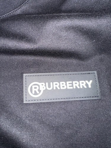 Burberry Check Panel Cotton Tee - Picture 4 of 7