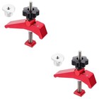  2 stücke Aluminiumlegierung Halten Sie die Klemme Praktische Holzbearbeitung T