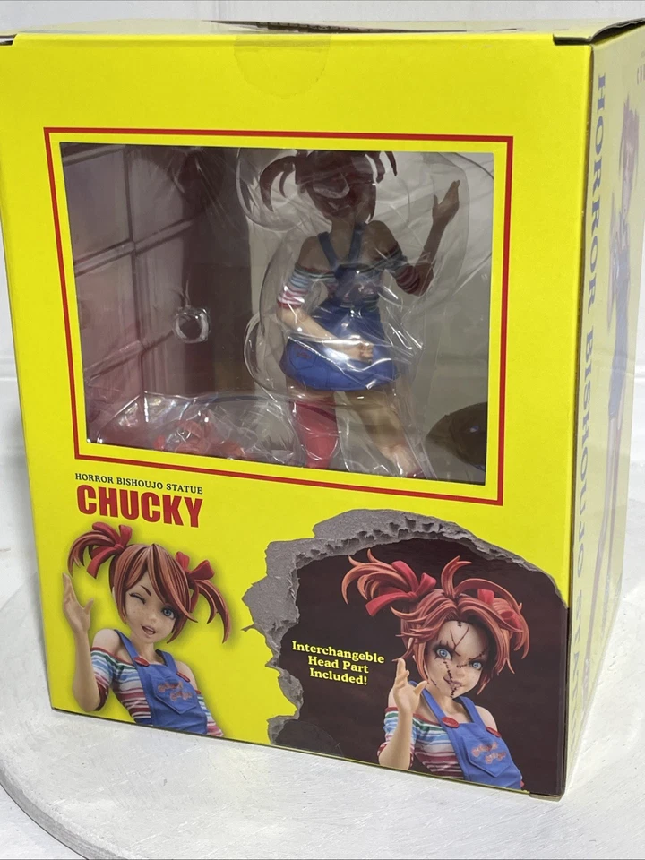 Kotobukiya Horror Bishoujo Estatua Novia de Chucky 1/7 Figura Nueva Buenos Chicos Foto 4 de 4