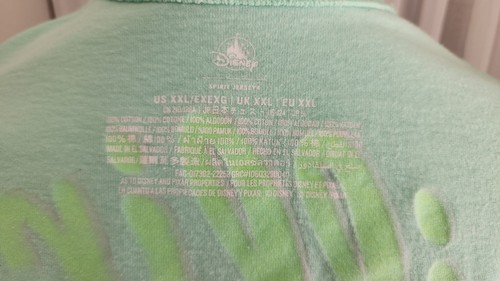 Disney Spirit Jersey Adult XXL Green Toy Story Reach For The Fries Grillin - Picture 5 of 5