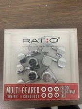 GRAPH TECH 6-IN-LINE Ratio Locking PRL-8721-CO Guitar Tuners/Tuning Keys.