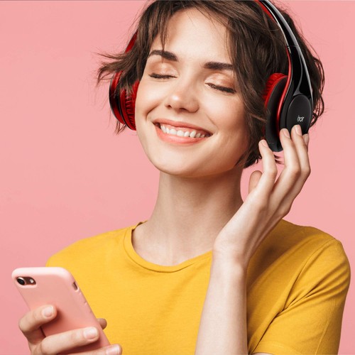 ISO Bluetooth 5.0 Wireless Over Ear Foldable Stereo Headphones with 30 Hours ... - Picture 7 of 9