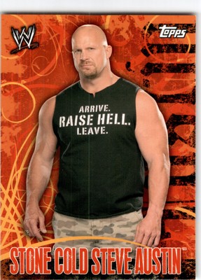2007 Topps WWE Face-Off #29 Stone Cold