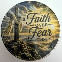 Faith over Fear - American Silver Eagle 1oz .999 Christian Silver Dollar Coin