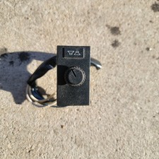 Volvo 240 Rare Volume Knob Switch Fader Balance Dash Harness Radio 242 244 245