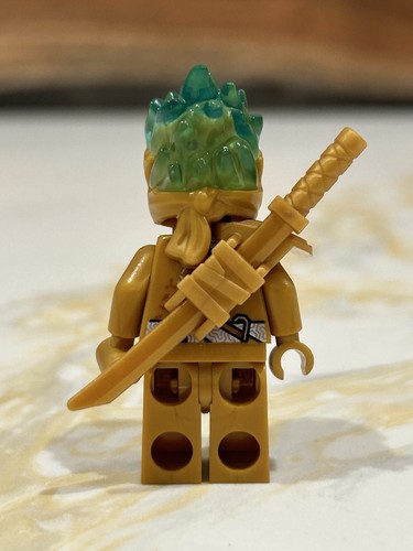 LEGO Ninjago Minifigure Zane Golden Ninja 10th Anniversary from set 71739 - Picture 2 of 2