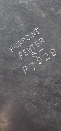 Antique Pairpoint Pewter S Silver Coffee Pitcher Jug P7928 Cork Top Cover Lid - Picture 13 of 18