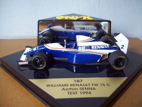 1/43 ONYX 187 WILLIAMS RENAULT FW15C COCHE DE PRUEBA 1994 #2 AYRTON SENNA - Imagen 2 de 4