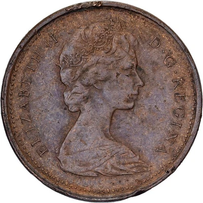 Canada, Élisabeth II, Cent, 1975, Royal Canadian Mint, Bronze, TB+, KM:59.1 - Photo 1/2