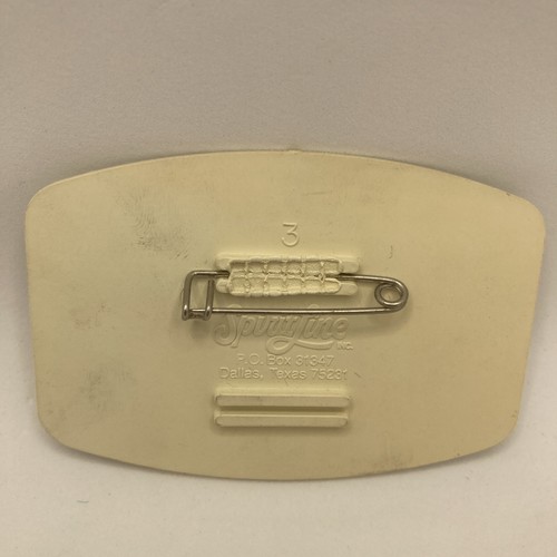 1985 Byron Nelson Golf Classic Bob Eastwood Beats Payne Stewart Badge Pin - Picture 2 of 2