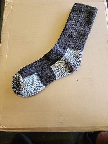  75% Merino Wool Hiking Thermal Socks Made In USA.    PRIVATE LABEL - Picture 1 of 4