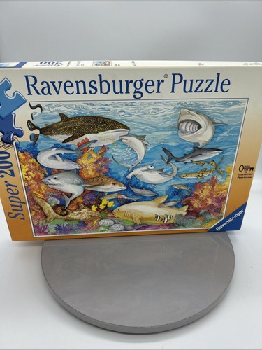 Ravensburger Puzzle Super 200 Pc Puzzle Ocean Theme 100% Complete