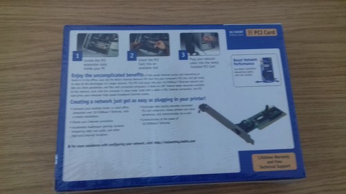 Belkin Desktop Network PCI Card 10/100BT Ethernet - Afbeelding 2 van 2