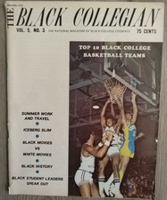 Rare 1974 The Black Collegian Magazine Ft Ice...