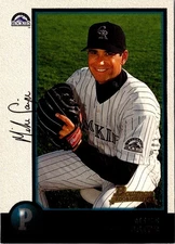 1998 Bowman Mike Saipe #352 Colorado Rockies Baseball Card