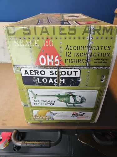 21st Century Ultimate Soldier 1:6 OH 6 Loach Helicopter Vietnam New In Box! - Picture 2 of 8