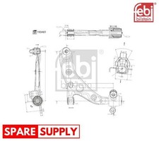 CONTROL/TRAILING ARM, WHEEL SUSPENSION FOR MAZDA FEBI BILSTEIN 193401