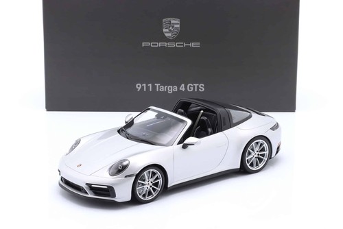 Minichamps - 1:18 Porsche 911 (992) Targa 4 GTS 2021 GT Silver Metallic - Por... - Picture 1 of 5
