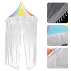  Half-Round Dome Canopy Tent for Girls Bed Fairy Net Reading Corner Decor