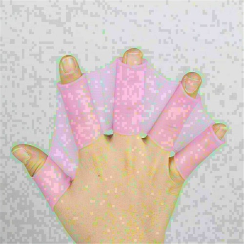 High Quality 1 Pair Silicone Swimming Gear Fins Hand Paddle Web Flippers Gloves - Picture 17 of 17