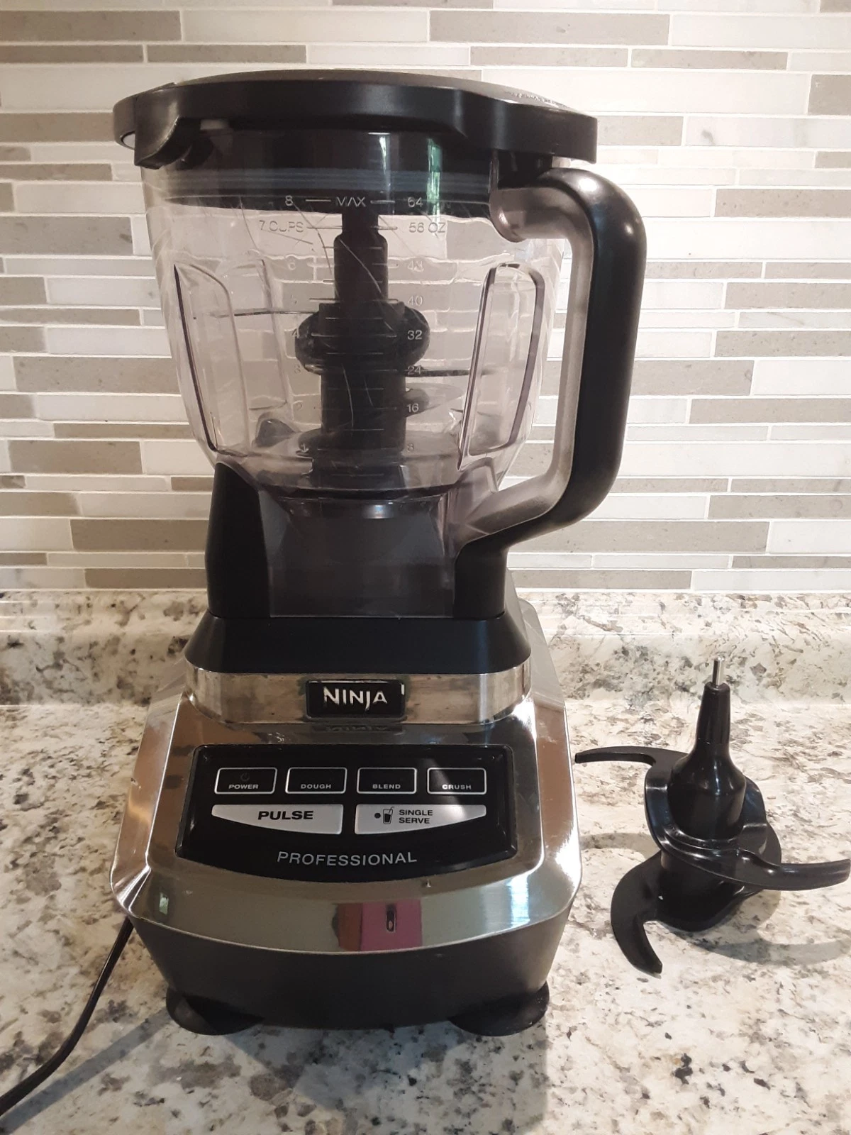 Ninja Professional Blender Model BL780-30 Food Processor 64oz Pitcher w 2 Blades
