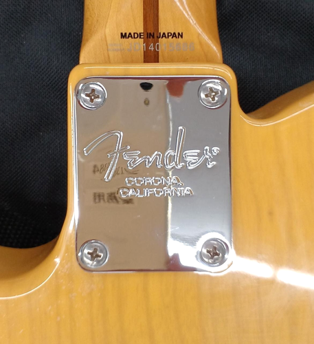 Fender Japan TL52 Telecaster Guitar Butter Scotch Blonde Made in Japan - Picture 8 of 9