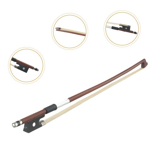 1/4,1/8,1/10 Violin Bow Horsehair Beginner Practice Violins Accessories 1pcs - Picture 14 of 43