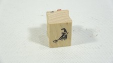 Odd Bird Planet Tiny Witch Rubber Stamp