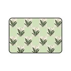 Botanical Desk Mat - Lily of the Valley Pattern, Desk Pad Mat, Office Decor
