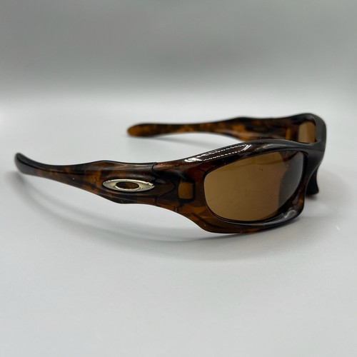 Oakley Sonnenbrille Monster Dog Schildpattmuster 05-013 braune Gläser Vintage