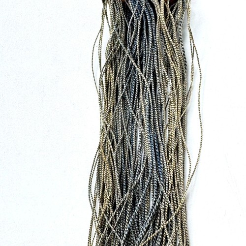 Ciondolo coreano Norigae scatola incenso ornamento seta kingfiaher ottone dinastia Joseon - Foto 5 di 12