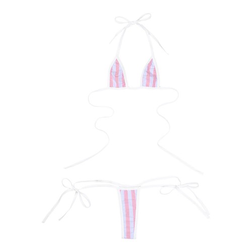 Set bikini donna sexy reggiseno top con slip body monokini costume da bagno spiaggia - Foto 29 di 65
