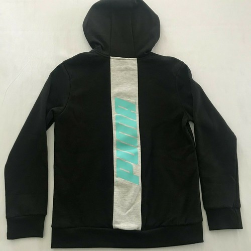 Black Puma Unisex Kids Jacket, Size L (14-16) - Picture 10 of 12