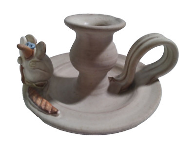 Vintage Candle Holder Stapleton House Pottery
