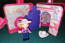 Vintage Fisher-Price The Puzzle Place Jodys Playhouse Playset with Figure