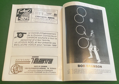 PROGRAMME CIRQUE - CIRQUE de NOEL de TOULOUSE + 1987 - Halle Aux Grains - Picture 5 of 6