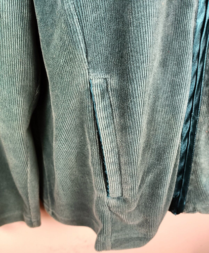 Jennifer Moore Vintage 2 Piezas Traje de Pista Conjunto XL Cremallera Frontal Chaqueta Pull-On Pantalones - Imagen 2 de 16