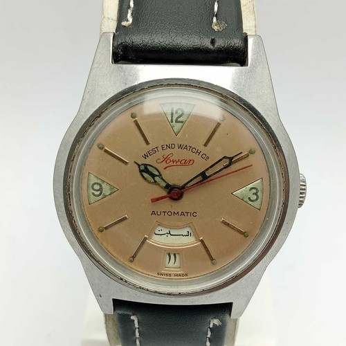 West End Watch Co Sowar Automatic Arabic Day/Date Vintage Men’s Watch MUR16ALI10
