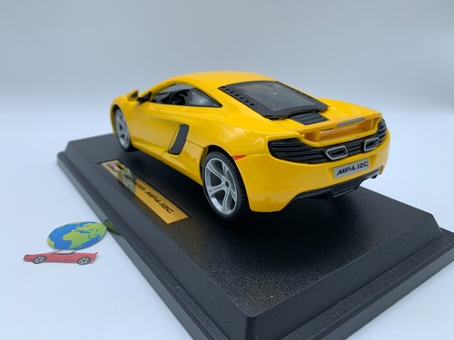 Bburago McLaren MP4 - 12 Weissach, automodello scala 1:24 - 1:25, vintage (2396) - Foto 5 di 7