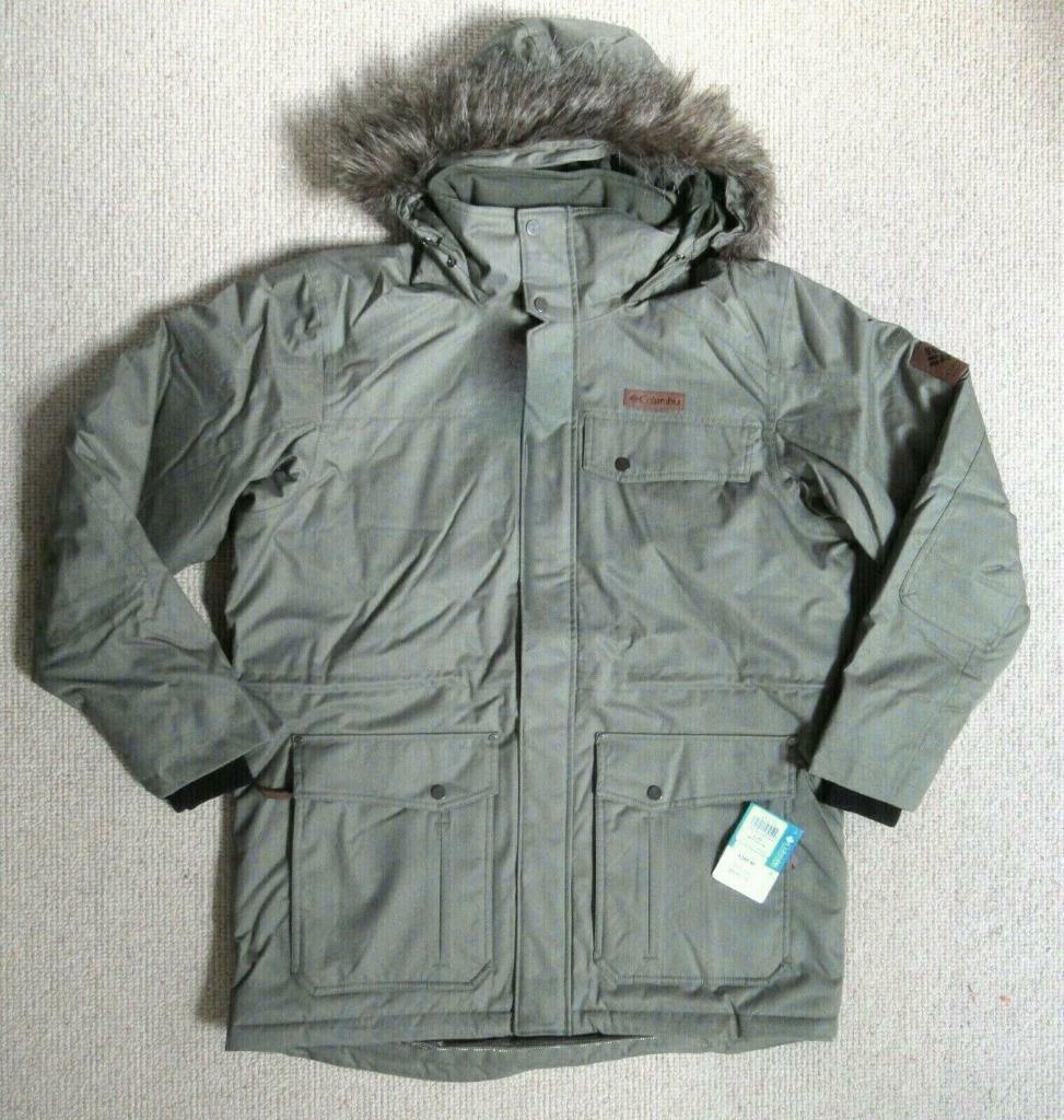 NEW COLUMBIA BONNEVILLE JACKET Men's Large Down Insulated NEW COLUMBIA BONNEVILLE JACKET Men's Large Down Insulated
