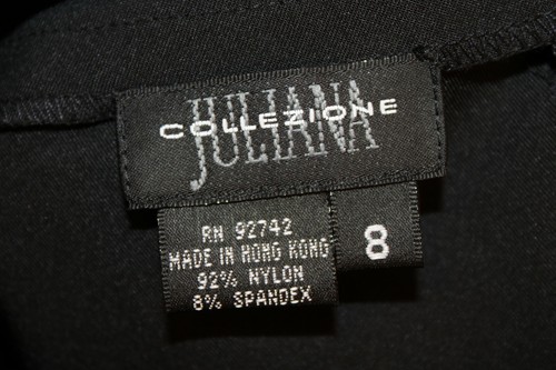 Juliana Collezione schwarz Stretch geschnürt Hose Jacke Anzug Gr. 6 & 8 - Bild 8 von 8
