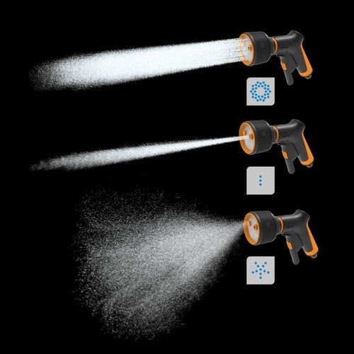 Fiskars Sprühpistole, 3 Funktionen, Schwarz/ Orange - Bild 3 von 7