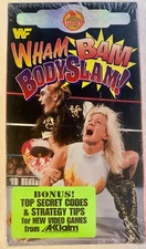 WWF Wham Bam Bodyslam (VHS, 1995) Limited Edn. w Collectible Pogs New Sealed