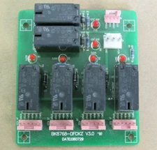 BLUE-KEY BATTERY TESTING SYSTEM PARTS, CIRCUIT BOARD BK8768-DFCKZ V3.0