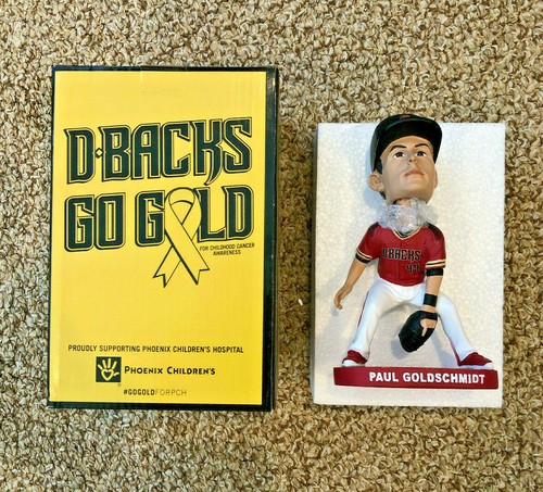 Paul Goldschmidt GOLDY'S FUND Phoenix Children's Hospital 2016 Bobblehead SGA - Picture 1 of 3