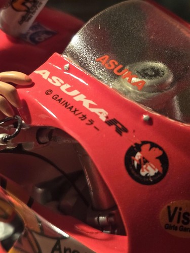 Figura modelo motocicleta Sparkle Evangelion Asuka 1/6 ¡Raro! - Imagen 6 de 6